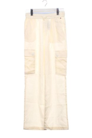 Dziecięce spodnie Tommy Hilfiger, Rozmiar 12-13y/ 158-164 cm, Kolor ecru, Cena 216,67 zł, #137788296
