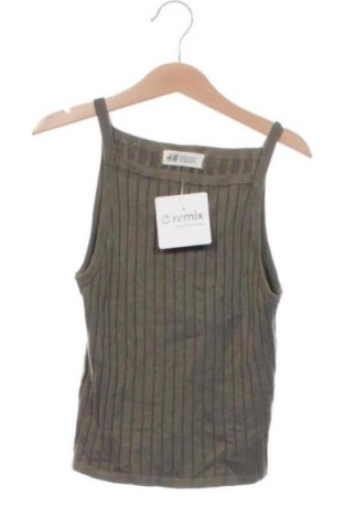 Kinder Top H&M, Größe 8-9y/ 134-140 cm, Farbe Grün, Preis 6,00 €, #137799751