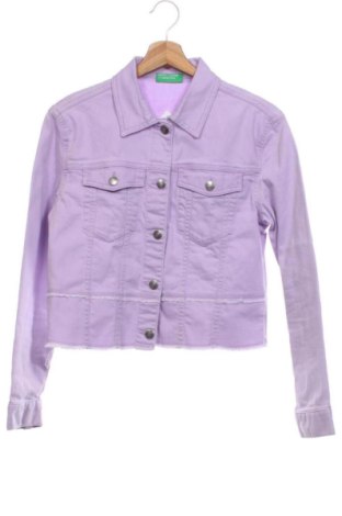 Kinderjacke United Colors Of Benetton, Größe 14-15y/ 168-170 cm, Farbe Lila, Preis € 19,00, #137770140
