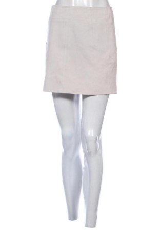 Skórzana spódnica H&M, Rozmiar S, Kolor Beżowy, Cena 238,54 zł, #137780005