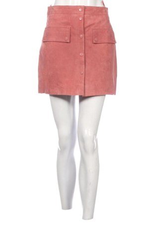 Lederrock Mango, Größe S, Farbe Aschrosa, Preis 227,32 €, #137780561