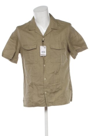 Мъжка риза Mango, Размер M, Цвят Зелен, Цена 23,82 €, #137744657