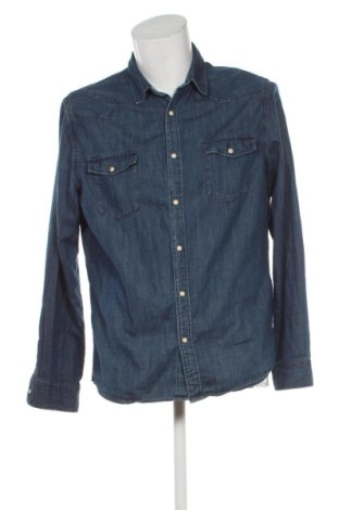 Мъжка риза H&M, Размер L, Цвят Син, Цена 19,99 €, #137774210