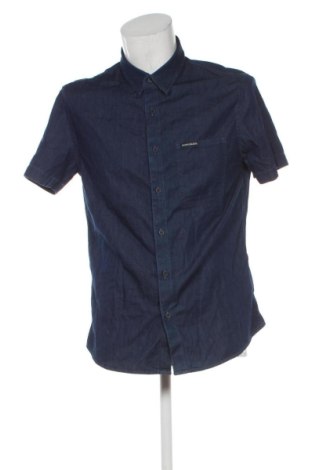 Мъжка риза Calvin Klein Jeans, Размер L, Цвят Син, Цена 72,00 €, #137781434