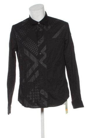 Мъжка риза Versace Jeans, Размер L, Цвят Черен, Цена 97,00 €, #137781677