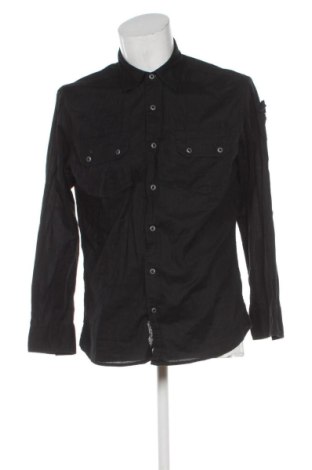 Мъжка риза Burton of London, Размер M, Цвят Черен, Цена 7,60 €, #137785607