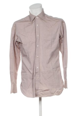 Мъжка риза Hugo Boss, Размер M, Цвят Кафяв, Цена 52,67 €, #137786445