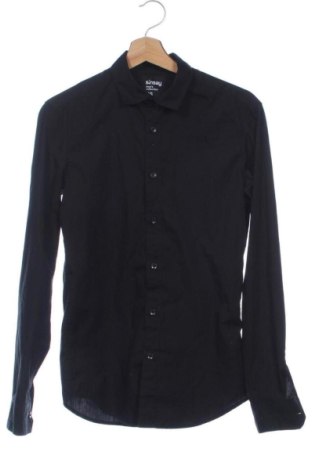 Cămașă de bărbați Sinsay, Mărime XS, Culoare Negru, Preț 81,68 Lei, #137786559