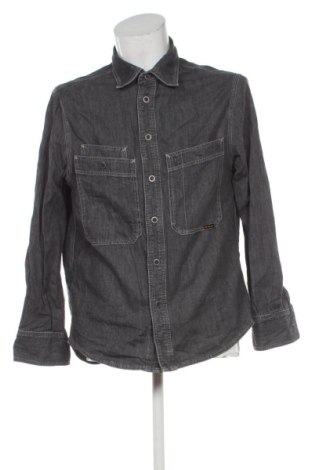 Cămașă de bărbați G-Star Raw, Mărime L, Culoare Gri, Preț 199,46 Lei, #137786846