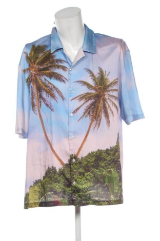 Cămașă de bărbați Bershka, Mărime XL, Culoare Multicolor, Preț 78,74 Lei, #137790892