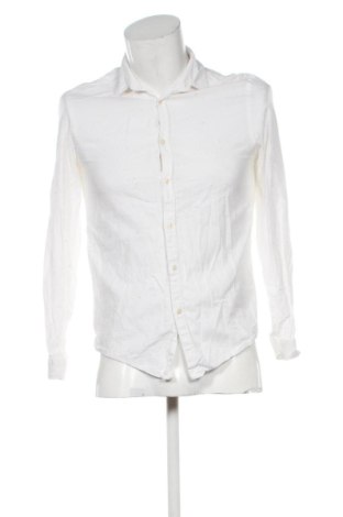 Cămașă de bărbați Zara, Mărime M, Culoare Alb, Preț 91,75 Lei, #137793904