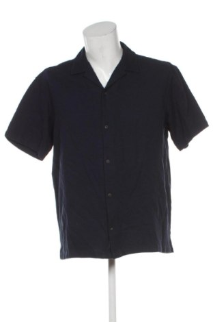 Cămașă de bărbați Jack & Jones, Mărime L, Culoare Albastru, Preț 228,99 Lei, #137796851