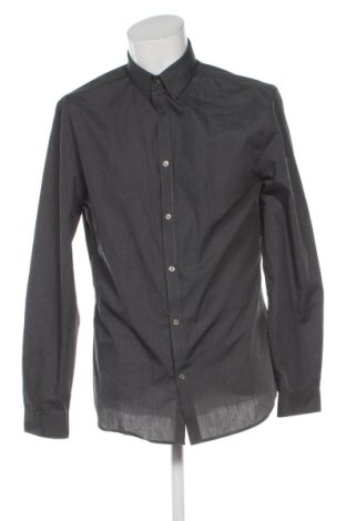 Мъжка риза H&M, Размер L, Цвят Сив, Цена 27,52 €, #137783774