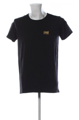 Męski T-shirt Cavalli Class, Rozmiar XL, Kolor Czarny, Cena 192,75 zł, #137719617