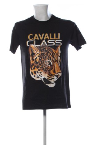 Męski T-shirt Cavalli Class, Rozmiar L, Kolor Czarny, Cena 258,33 zł, #137719673