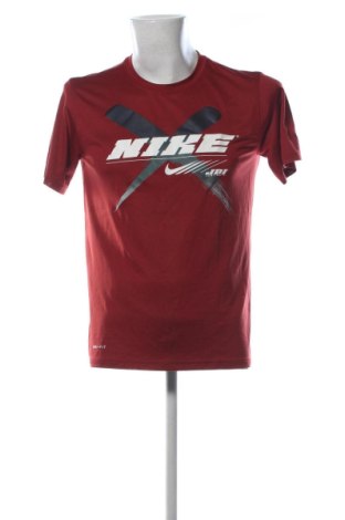 Мъжка тениска Nike, Размер M, Цвят Червен, Цена 19,00 €, #137762647