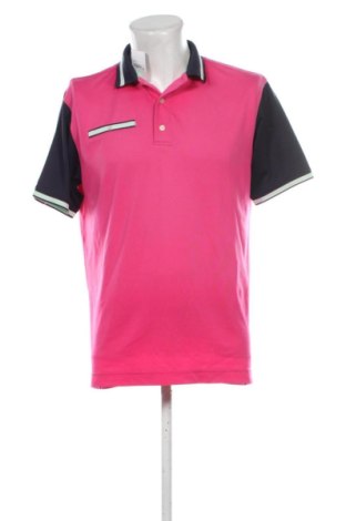 Męski T-shirt Fj, Rozmiar L, Kolor Różowy, Cena 52,54 zł, #137778667