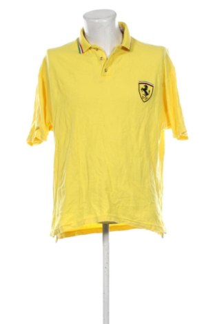 Мъжка тениска Ferrari, Размер L, Цвят Жълт, Цена 36,10 €, #137779329