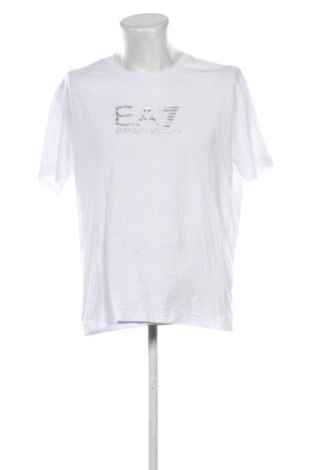 Мъжка тениска Emporio Armani, Размер XL, Цвят Бял, Цена 52,11 €, #137779399