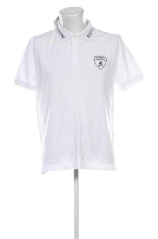 Ανδρικό t-shirt Lamborghini, Μέγεθος XL, Χρώμα Λευκό, Τιμή 55,00 €, #137781575