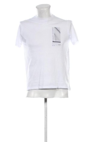 Męski T-shirt Armani Exchange, Rozmiar M, Kolor Biały, Cena 135,47 zł, #137789109