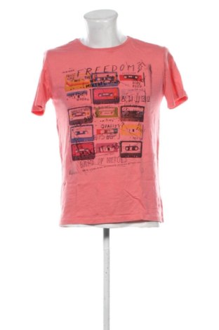 Tricou de bărbați United Colors Of Benetton, Mărime M, Culoare Roz, Preț 41,99 Lei, #137792321