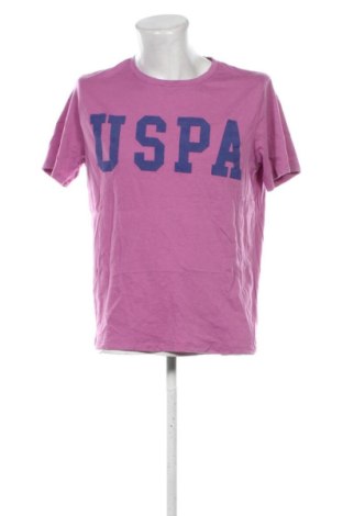 Tricou de bărbați U.S. Polo Assn., Mărime L, Culoare Roz, Preț 72,00 Lei, #137792393