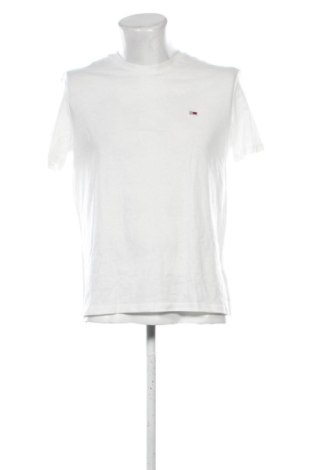 Męski T-shirt Tommy Jeans, Rozmiar XL, Kolor Biały, Cena 188,99 zł, #137795834