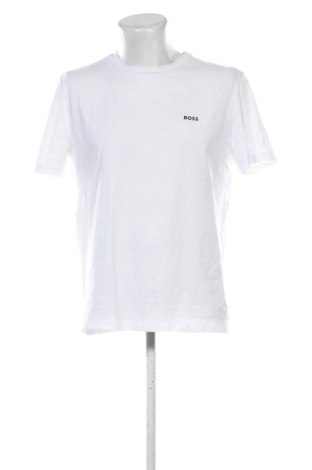 Męski T-shirt BOSS, Rozmiar L, Kolor Biały, Cena 262,99 zł, #137795889