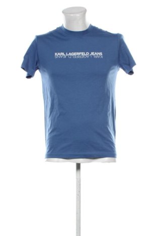Tricou de bărbați Karl Lagerfeld, Mărime S, Culoare Albastru, Preț 319,99 Lei, #137796300