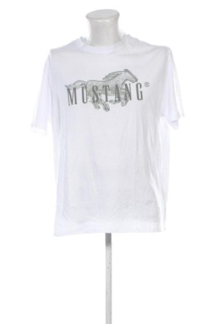 Tricou de bărbați Mustang, Mărime M, Culoare Alb, Preț 94,99 Lei, #137796339