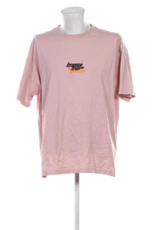 Męski T-shirt Hugo Boss, Rozmiar XL, Kolor Różowy, Cena 262,99 zł, #137796393