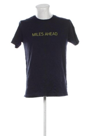 Męski T-shirt James & Nicholson, Rozmiar L, Kolor Niebieski, Cena 41,13 zł, #137797088