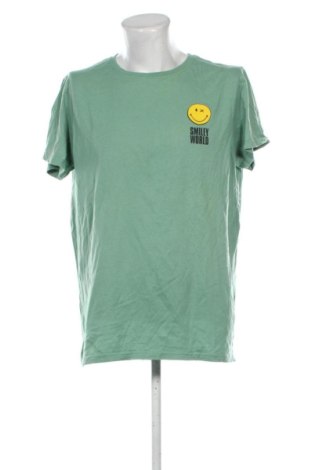 Herren Shirt Smiley World, Größe XXL, Farbe Grün, Preis 18,48 €, #137765080