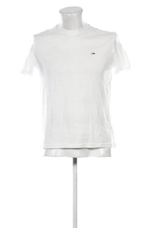 Tricou de bărbați Tommy Jeans, Mărime L, Culoare Alb, Preț 228,99 Lei, #137796999