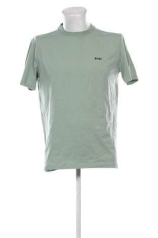 Tricou de bărbați BOSS, Mărime L, Culoare Verde, Preț 319,99 Lei, #137797373
