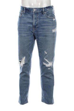 Męskie jeansy Abercrombie & Fitch, Rozmiar L, Kolor Niebieski, Cena 105,84 zł, #137789642