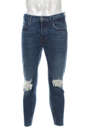 Blugi de bărbați Zara, Mărime M, Culoare Albastru, Preț 73,49 Lei, #137797762