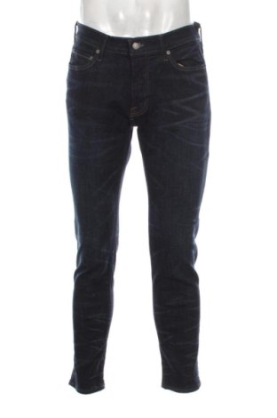 Blugi de bărbați Abercrombie & Fitch, Mărime M, Culoare Albastru, Preț 237,08 Lei, #137787320