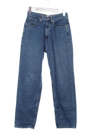 Blugi de bărbați Pull&Bear, Mărime XS, Culoare Albastru, Preț 104,98 Lei, #137802407
