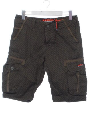 Мъжки къс панталон Superdry, Размер S, Цвят Зелен, Цена 17,00 €, #137803126