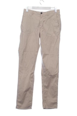 Мъжки панталон Massimo Dutti, Размер S, Цвят Бежов, Цена 34,86 €, #137799144