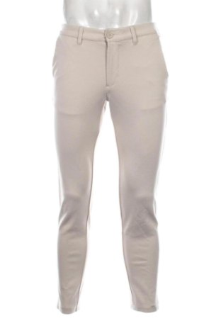Pantaloni de bărbați Only & Sons, Mărime M, Culoare Bej, Preț 104,98 Lei, #137736337
