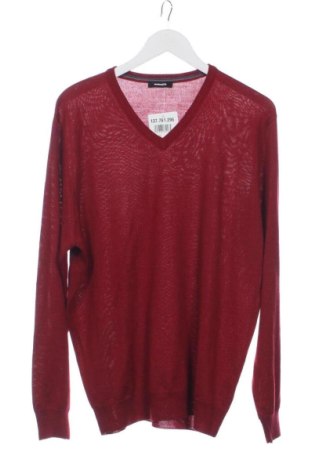 Herrenpullover Walbusch, Größe L, Farbe Rot, Preis 45,00 €, #137761296