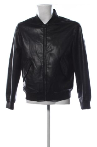 Herren Lederjacke Mango, Größe L, Farbe Schwarz, Preis 31,00 €, #137772226