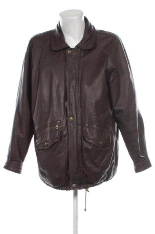 Мъжко кожено яке Unbranded, Размер L, Цвят Кафяв, Цена 55,00 €, #137777666