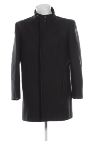 Мъжко палто Zara, Размер L, Цвят Черен, Цена 28,00 €, #137807950