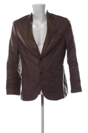 Herren Sakko Mango, Größe L, Farbe Braun, Preis 20,40 €, #137768920