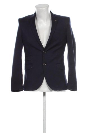 Мъжко сако Zara, Размер M, Цвят Син, Цена 28,20 €, #137781628