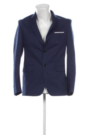 Мъжко сако Zara, Размер L, Цвят Син, Цена 28,00 €, #137786495